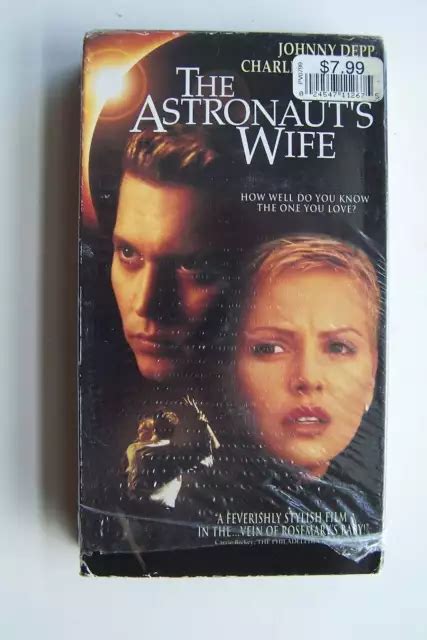 The Astronaut S Wife Vhs Video Tape Charlize Theron Johnny Depp