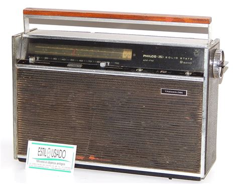 Rádio Philco Ford Solid State 9 Band Tansglobe