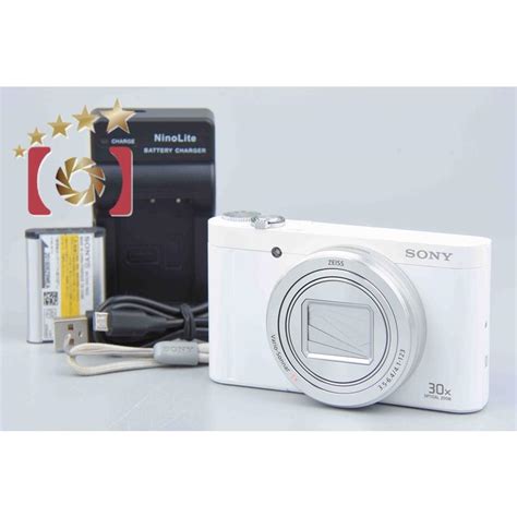 【中古】sony ソニー Cyber Shot Dsc Wx500 ホワイト デジタルスチルカメラ Sony Cybershot Dsc