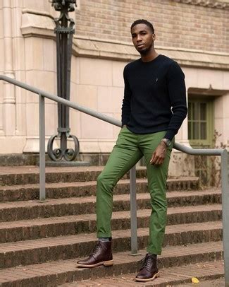 Comment Porter Un Pantalon Vert 232 Tenues Et Looks Lookastic France