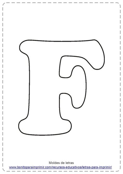 Letras Moldes F Para Imprimir Imagui The Best Porn Website