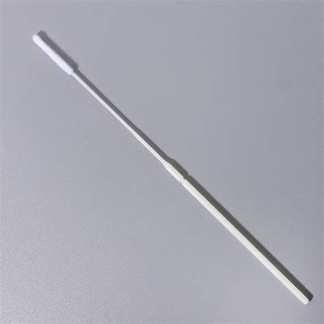 Flexible Thin Sterile Sampling Nasal Swab Nylon Flocked Nasopharyngeal