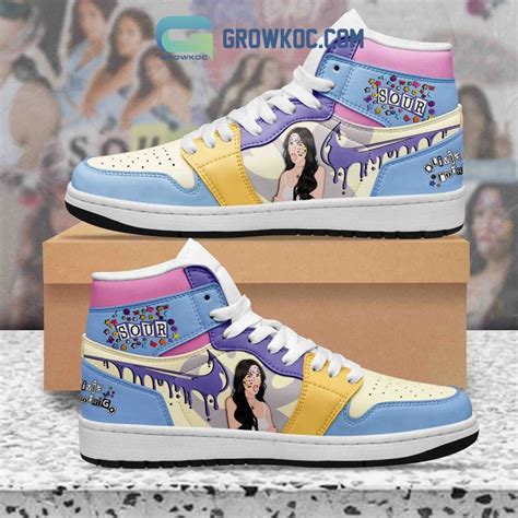 Olivia Rodrigo Sour White Lace Air Jordan 1 Shoes Growkoc