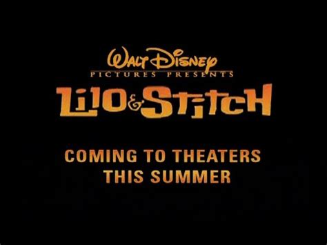 Lilo Stitch Trailer 2 January 29 2002 YouTube