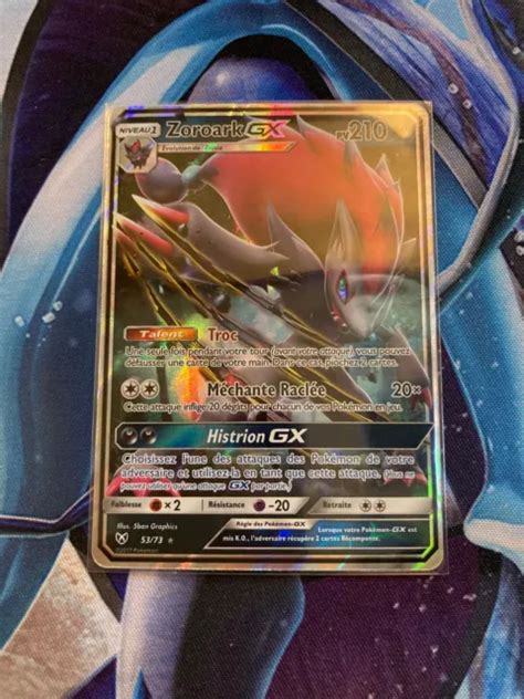 Carte Pok Mon Zoroark Gx L Gendes Brillantes Sl Fr Eur