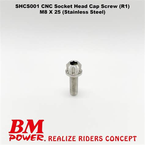 M8x25 And M8 X 25 Bm Power Cnc Technology Stainless Steel 304 Billet Balancing Racing Socket Head