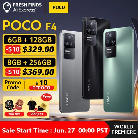 Smartphone Poco F4 128GB 6GB 5G NFC Superdescontostop