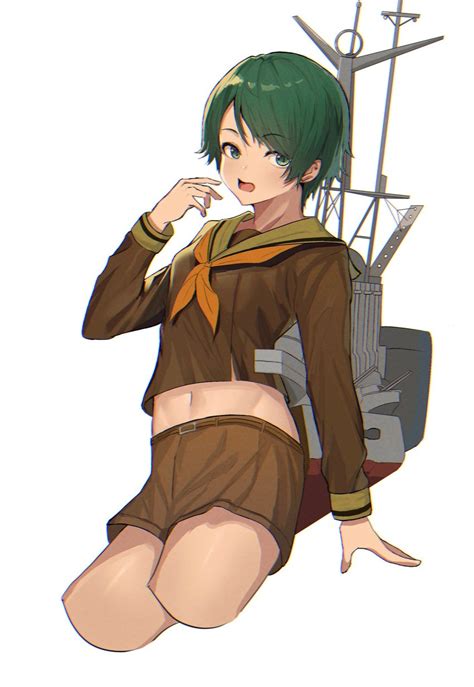 Mogami And Mogami Kai Ni Kantai Collection Drawn By Tsukkotheend