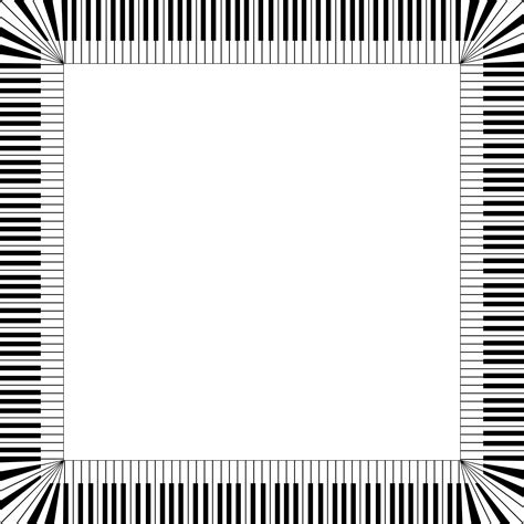 Piano Keys Png Free Download On Clipartmag