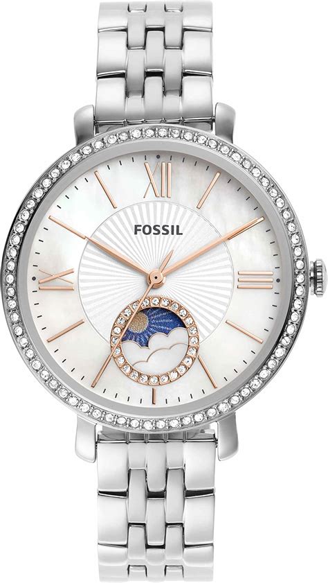 Fossil Jacqueline Analog Blue Dial Women S Watch Es Fossil