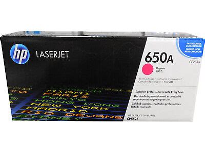 Hp Ce A A Hewlett Packard Magenta Toner Cartridge Genuine Oem