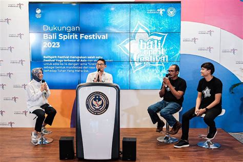 Siaran Pers Kemenparekraf Dukung Bali Spirit Festival 2023