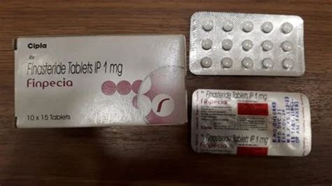 Finpecia Mg Finasteride Mg Packaging Size Tablets In A Stripe