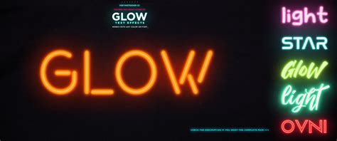 Free Glow Photoshop Text Effect By Aanderr On Deviantart