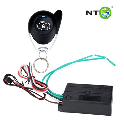 Nto 2 4G RFID Immobilizer Wireless Engine Lock Car Alarm System Cut Off