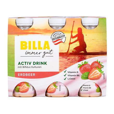 BILLA Activ Drink Erdbeere BILLA Online Shop