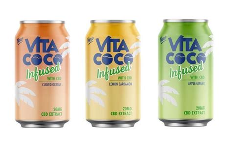 CBD-Infused Coconut Waters : Vita Coco CBD