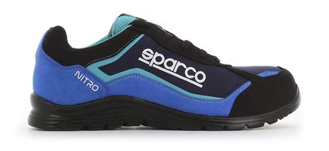 Basket De S Curit Sparco L G Re Nitro S Noir Bleu C T Pro