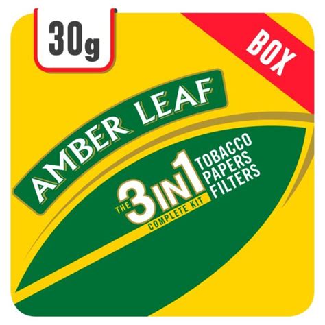 Amber Leaf Original 3 In 1 Tobacco 30g Kidsgrove Store