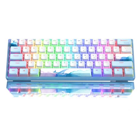 Buy Womier 60 Percent Keyboard WK61 Mechanical RGB Wired Gaming