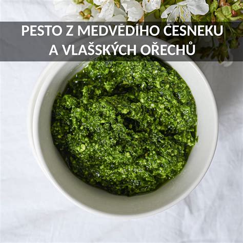 Pesto Z Medv D Ho Esneku A Vla Sk Ch O Ech Fotografie Toprecepty Cz