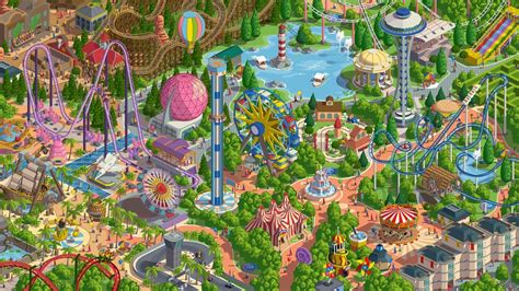 Build Your Dream Theme Park In RollerCoaster Tycoon Adventures Deluxe