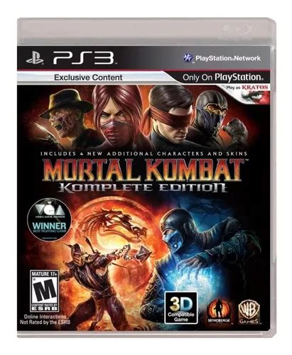 Mortal Kombat Komplete Edition Warner Bros PS3 Físico Envío gratis