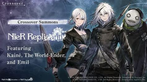 Premium Summons Nier Replicant Crossover Event Nier Re In Guide