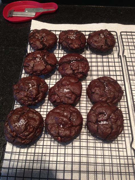 Salted Dark Chocolate Caramel Cookies Recipe Found At March 1 2013 Post