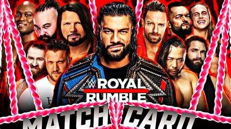 Wwe Royal Rumble 2023 Early Match Card Predictions Wrestle Freakin