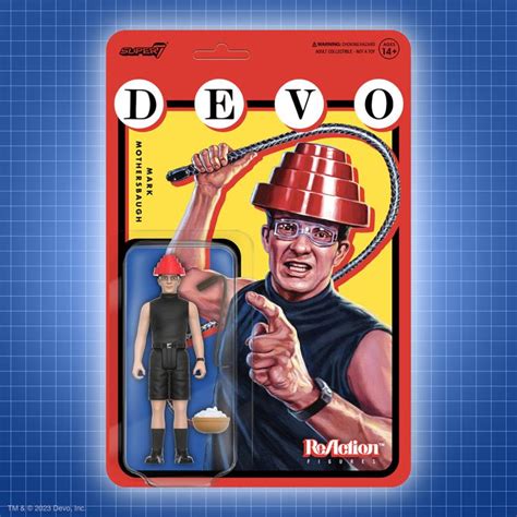 Devo ReAction Whip It Mark Mothersbaugh Figure