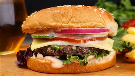 World's Best Juicy Beef Burger Recipe With 3 Freezing Ideas, CHEESY Beef Burger Patty – Secrete ...