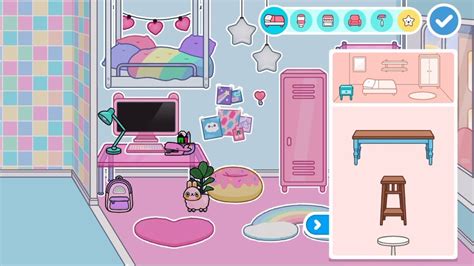 Toca Boca Life World Neon Rainbow Apartment Design Challenge Youtube