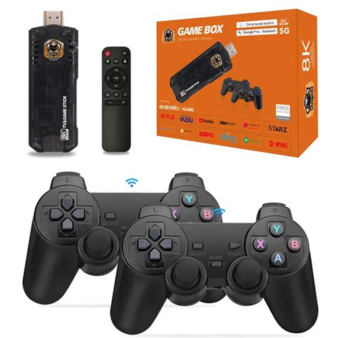 X8 Game Stick 4K 10000 Games Arcade Retro Video Game Consoles For PS1