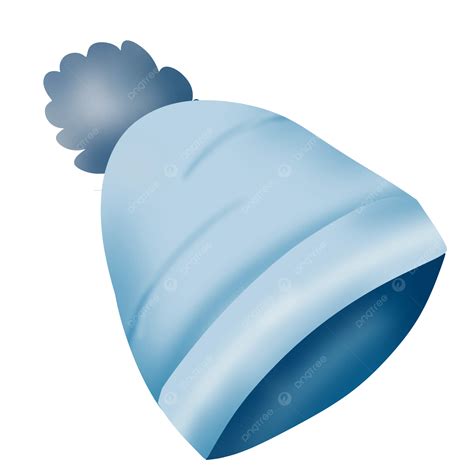 Blue Winter Hat Winter Hat Blue Png Transparent Clipart Image And