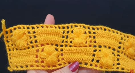 Aprende En 11 Minutos Esta Hermosa Puntada A Crochet Paso A Paso