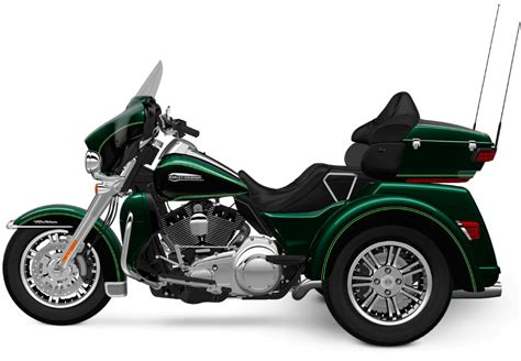 Harley-Davidson® Tri Glide® Ultra: Three-Wheeled Comfort