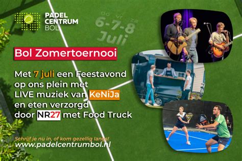 Bol Zomertoernooi Nederlandse Padel Gids