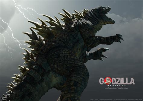 Godzilla Heritage Concept Art 1 By Ldn Rdnt On Deviantart