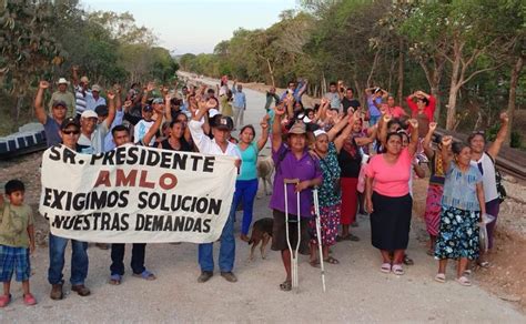 Por Protestas De Campensinos Cumplen 30 Días Detenidas Obras Del Tren