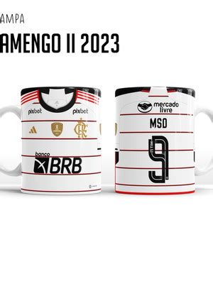 Fonte Flamengo 2023 Camisa 2 Compre Produtos Personalizados No Elo7