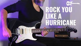 Scorpions - Rock You Like a Hurricane - Electric Guitar Cover by Kfir ...