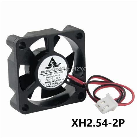 Gdstime ventilador de refrigeración de CC sin escobillas 5 piezas 12V