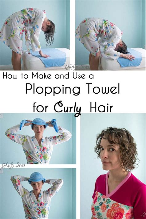 Plopping Towel For Curly Hair Melly Sews