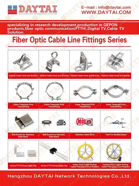 Fiber Optic Tension Clamp For Flat Type Ftth Drop Cable Buy Tension