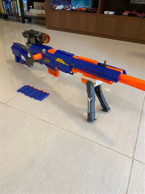 Nerf longstrike sniper, Hobbies & Toys, Toys & Games on Carousell