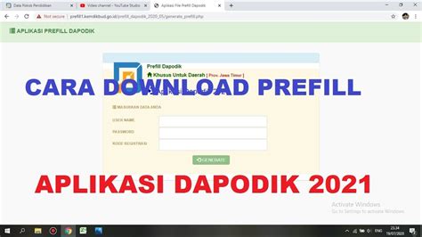 Unduh Prefil Dapodik C Prefil Dapodik C Dapodik