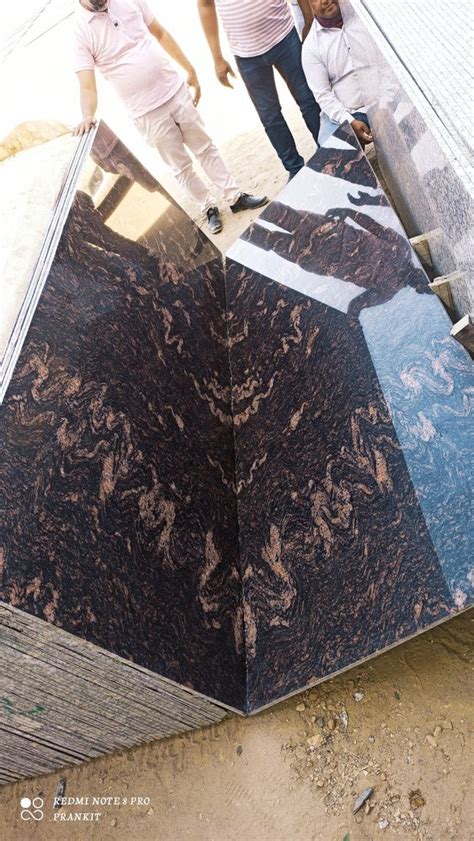 Rajasthan Polished Paradise Brown Granite For Flooring Thickness