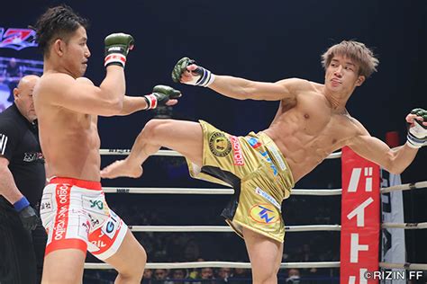 【rizin】才賀紀左衛門からko勝利した“プリンス・オブ・アウトサイダー”朝倉海が「那須川天心とmmaルールで」