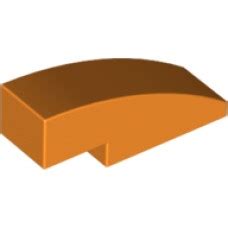 LEGO Part 50950 Slope Curved 3 X 1 No Studs Orange 4251969